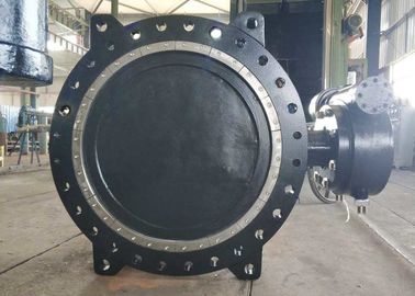 DN1000 Przyłączenie flensów podwójny zawor motylkowy, metalowe metalowe zaworki motylkowe