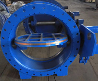 AWWA DN1000 Worm Gear Excentric Butterfly Valve / Industrial Butterfly Valve Materiał żelazowy odlewany